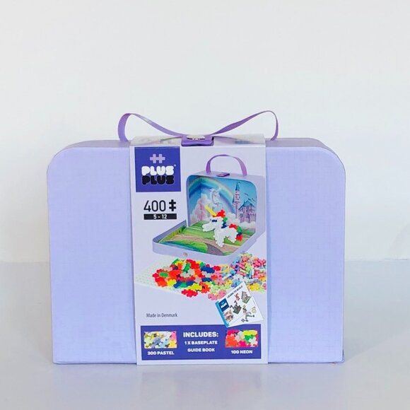 Plus-Plus Pastel 400 pieces Unicorn Fairy Tale Suitcase New Sealed Age 5+ - Picture 7 of 15